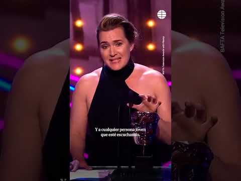 El emotivo discurso de Kate Winslet sobre salud mental en los premios Bafta TV #saludmental #viral