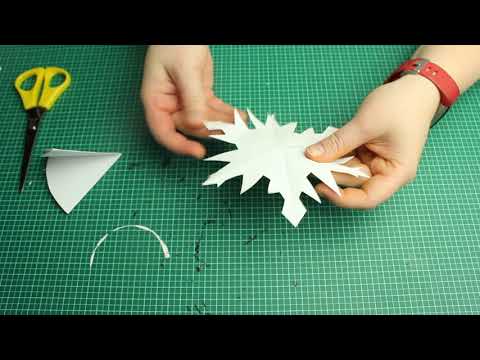 [Ba-u-stel-Ecke] Papier-Schneeflocken
