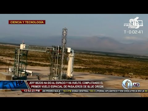 Ciencia y Tecnológica | Primer vuelo espacial de pasajeros de Blue Origin