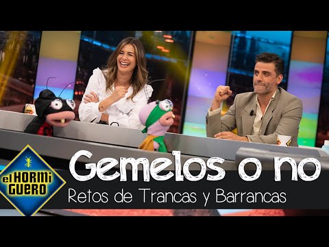 Oscar Isaac saca sus superpoderes con el reto de Trancas y Barrancas - El Hormiguero