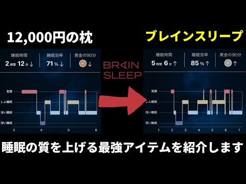 不眠症31歳男性。自腹で買った最強枕の会社から案件頂いたので本音レビューします。【ブレインスリープ】