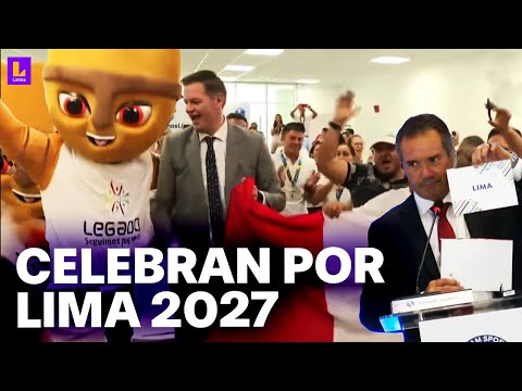 Panamericanos Lima 2027: Así reaccionaron en Perú cuando la eligieron como sede de los Juegos
