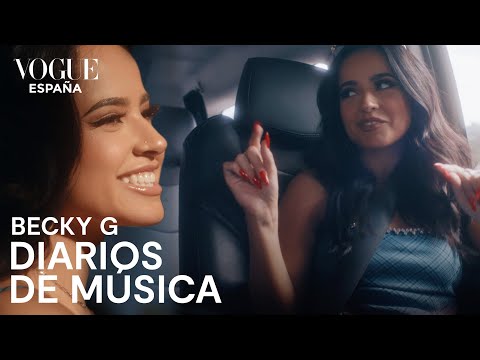 Becky G: un día con la artista del estudio al fitting | Diarios de Música | Vogue España