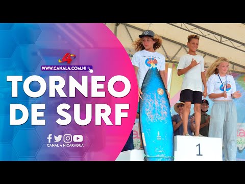 INTUR promueve torneo nacional de surf en playa de Las Peñitas, León