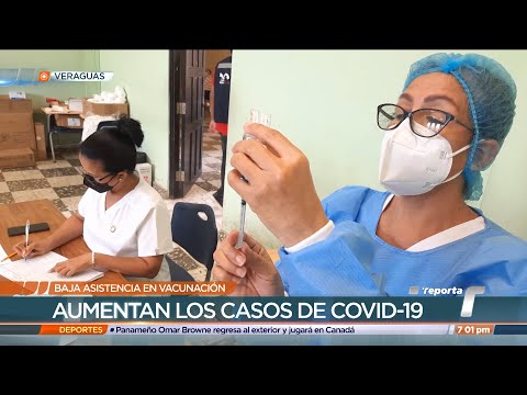 Baja asistencia en centros de vacunación contra COVID-19 en Veraguas