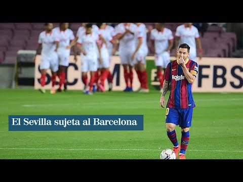 El Sevilla sujeta al Barcelona
