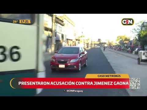Caso metrobús: Presentaron acusación contra Jiménez Gaona