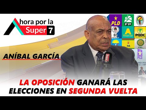 La oposición ganará las elecciones en segunda vuelta según Aníbal García Duvergé