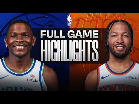 팀버울브스 at 닉스 | NBA PRESEASON 풀게임 하이라이트 | October 12, 2026