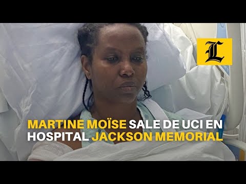 Martine Moïse sale de UCI en hospital Jackson Memorial