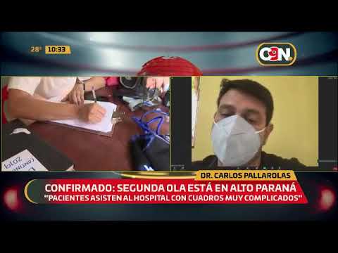 Salud confirma segunda ola de contagios de COVID-19 en Alto Paraná