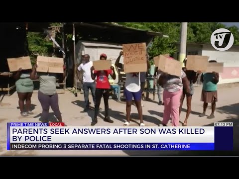 Parents Seek Answers After Son was Killed by Police | TVJ News
