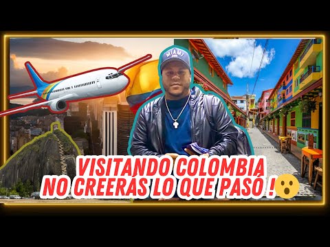 VISITANDO COLOMBIA, NO VAS CREER LO QUE PASÓ
