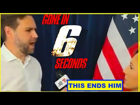 6-Sec Clip That Just ENDED JD Vance’s VP Dreams | Shocking!