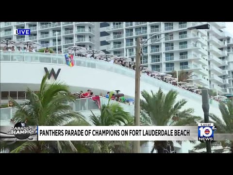 Florida Panthers parade: W Hotel hosts fans at heart of celebration