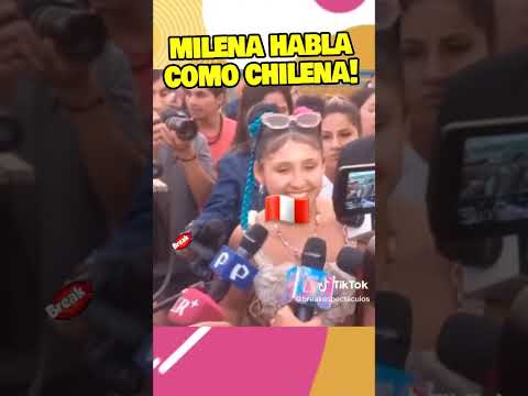 A Milena Warthon se le pegó el acento chileno? #milenawarthon