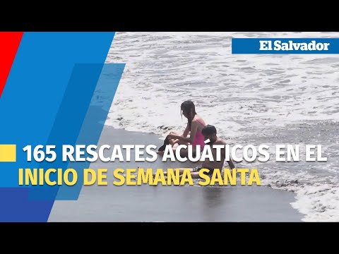 Protección Civil reporta 165 rescates acuáticos en el inicio de Semana Santa