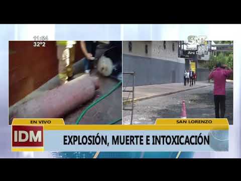 San Lorenzo: Explosión, muerte e intoxicación