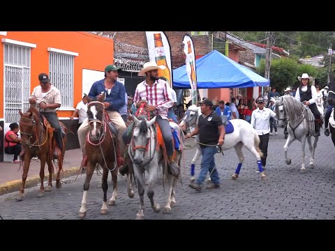 Matagalpa: tradicional desfile hípico recorre las principales calles y avenidas de la ciudad