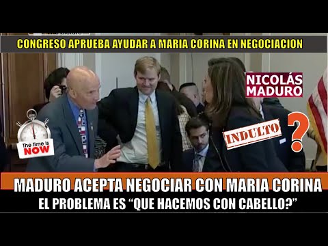 SE PRENDIO! Maduro acepta negociar con Maria Corina el problema es Diosdado