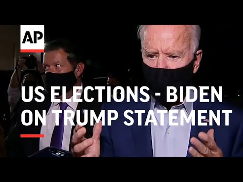 Biden on Trump statement: What country are we in