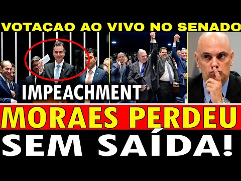 CHEGOU A HORA! IMPEACHMENT DE M0RAES? SENADO ACORDOU BRASIL! LULA CONTRA ISRAEL! BOLSONARO SILÊNCIO