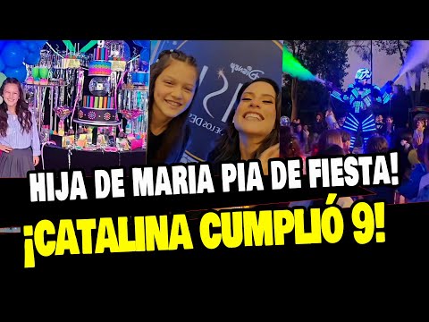 HIJA DE MARIA PIA CELEBRÓ CON GRAN FIESTA SU CUMPLEAÑOS NÚMERO 9