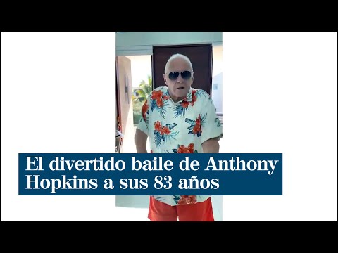 El divertido baile de Anthony Hopkins tras su reciente vacunación contra el coronavirus