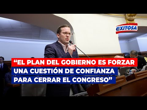 Alejandro Cavero: El plan del Gobierno es forzar una cuestión de confianza para cerrar el Congreso