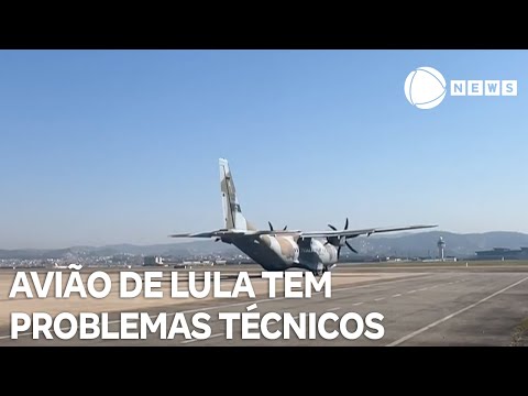 Avião de Lula tem problemas técnicos e retorna ao México