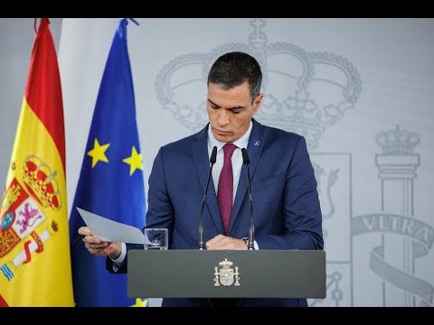 Pedro Sánchez comparece tras acudir a la ronda de consultas con el Rey