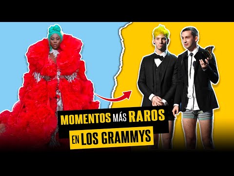 Los momentos más raros de los grammys