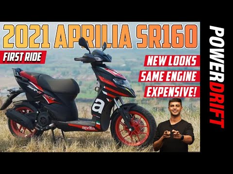 2021 Aprilia SR 160 | What You Should Know | First Ride Review | PowerDrift