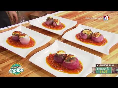 Vamo Arriba - Cebollas rellenas y vegetarianas