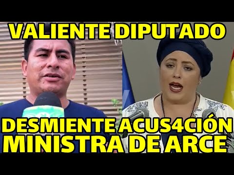 DIPUTADO ARISPE RESPONDIO MINISTRA MARIA NELA PRADA POR CULP4R EVO MORALES DE MOVILIZACIONES..