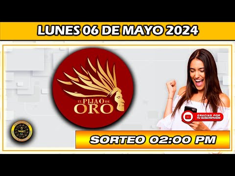 Resultado de EL PIJAO DE ORO del LUNES 06 de Mayo del 2024 #chance #pijaodeoro