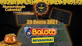 Pronóstico para ganar Baloto Revancha 23 de Enero de 2021