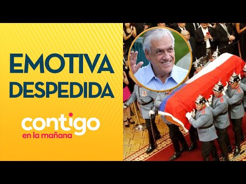 CERCANOS LO DESPIDIERON: Así fue el velorio de ex presidente Sebastián Piñera - Contigo en la Mañana