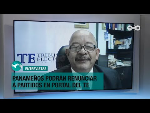 Panameños podrán renunciar a partidos en portal del TE | RadioGrafía