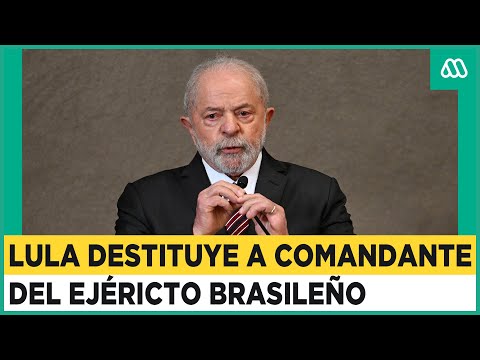 Remezón en el Ejército brasileño: Lula destituye al comandante a dos semanas de ataques en Brasilia
