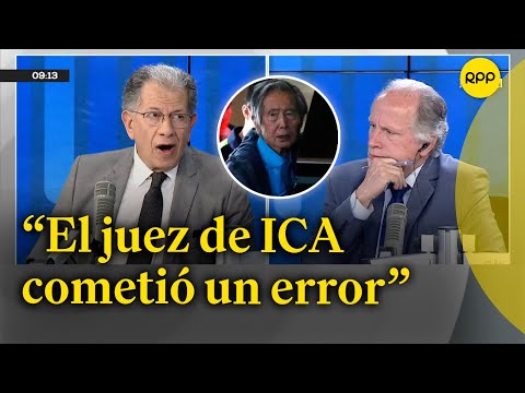 Expresidente del TC: El juez de ICA cometió un error en devolver el caso de Alberto Fujimori al TC