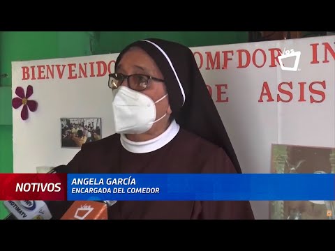 Hermanas religiosas de Matagalpa apoyan a la niñez con el comedor Santa Clara de Asís