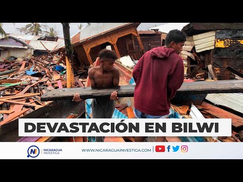 ?? DEVASTACIÓN en Bilwi tras el paso del huracán Iota