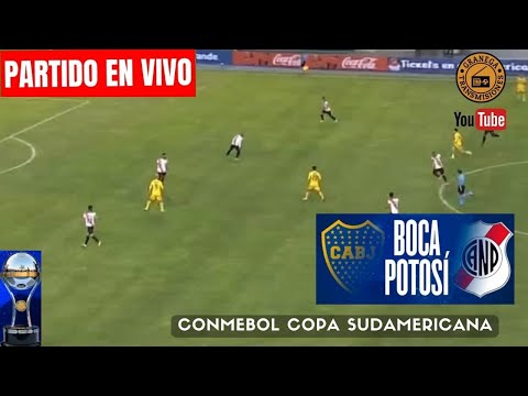 BOCA VS NACIONAL POTOSI EN VIVO  COPA SUDAMERICANA - FASE GRUPOS - JORNADA 6 POR GRANEGA