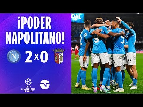 RESUMEN: NAPOLI 2-0 BRAGA I JORNADA 6 I CHAMPIONS LEAGUE 2023/24