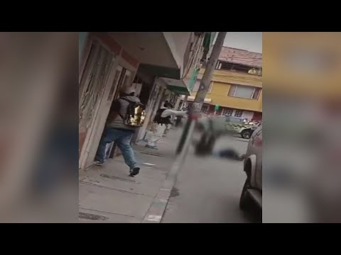 Tiroteo en Bogotá tras intentar frustrar un robo: abatieron al ladrón
