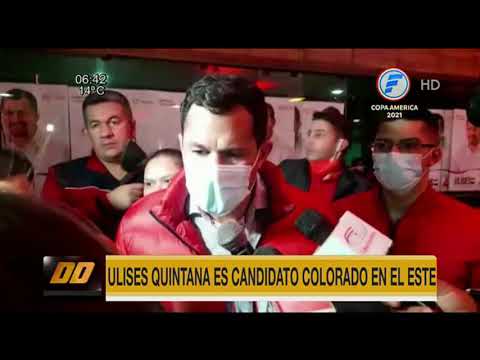 Ulises Quintana logró victoria en Ciudad del Este