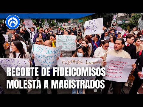 Magistrados están molestos ante recorte de fideicomisos: Ricardo López