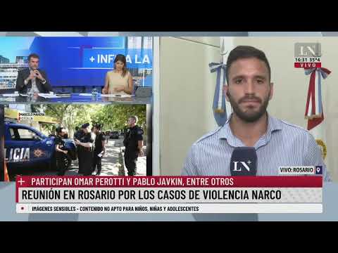 Reunión en Rosario por los casos de violencia narco