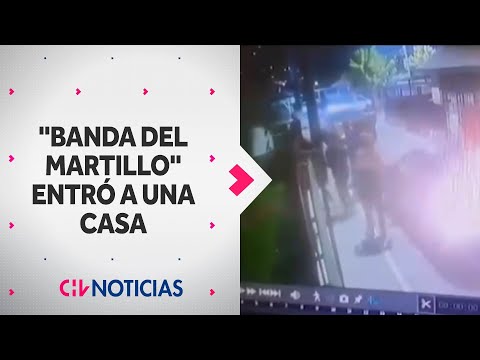 “Banda del martillo” volvió a atacar: Ingresó a casa de adulto mayor en Lo Prado - CHV Noticias